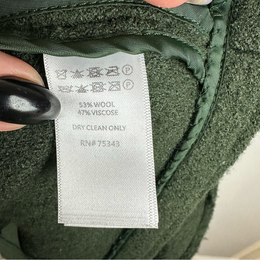 Tahari Open Front Lightweight Wool Blend Coat/Car… - image 4